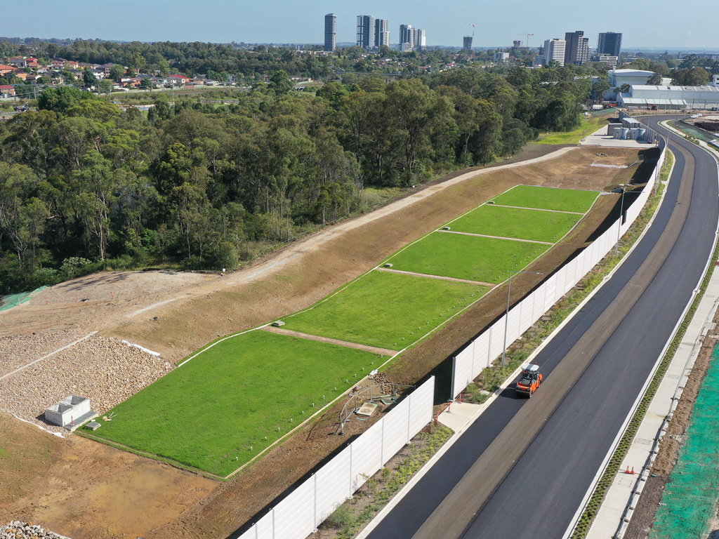 Construction of a Detention Basin, Pollutant Trap & Hydrocarbon & Fine Sediment Separator