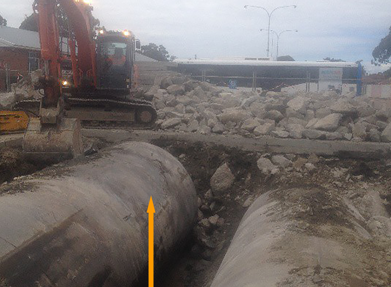 Concrete Slabs Removed