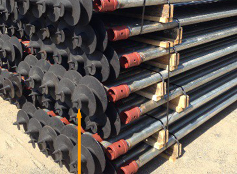Screw Pile Toe Screw Pile Toe